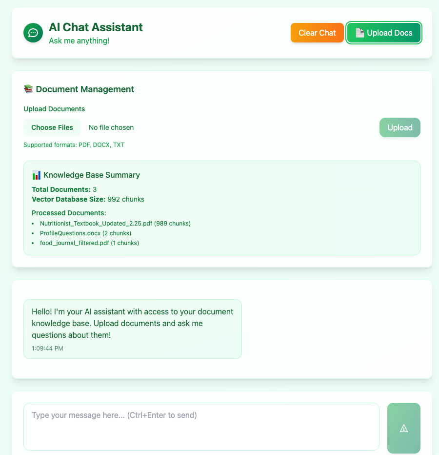 AI Chat File Processing