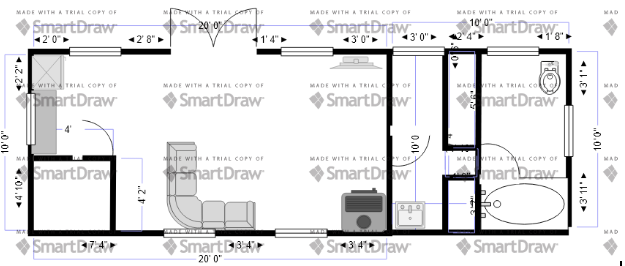Tiny House Floorplan